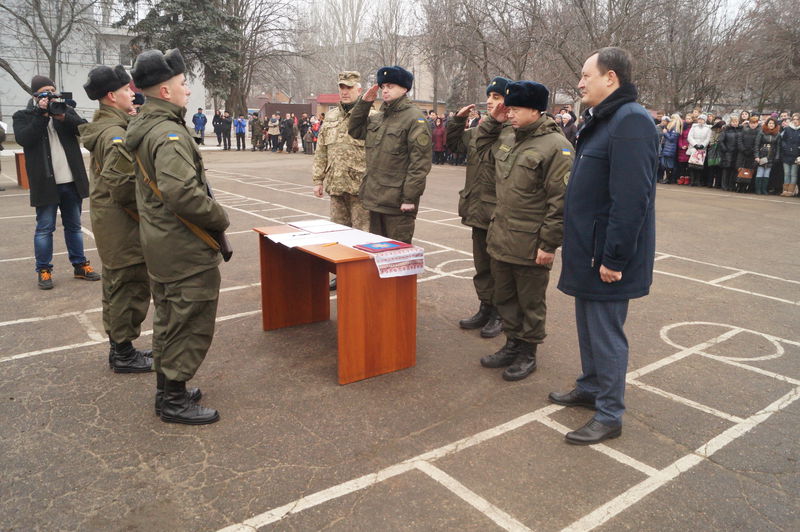 Костянтин Бриль привітав молоде поповнення Національної Гвардії України