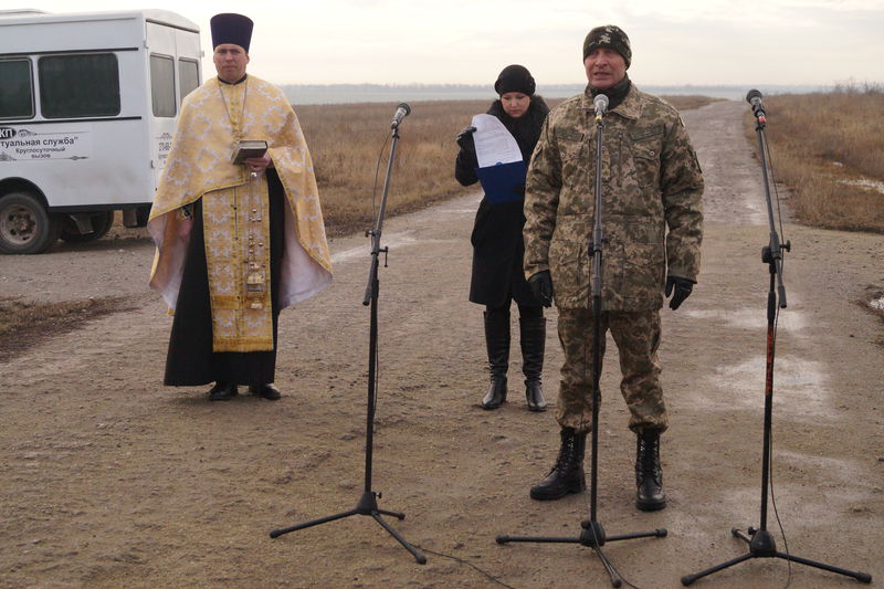 У Запоріжжі поховали невідомого бійця, який загинув у зоні АТО