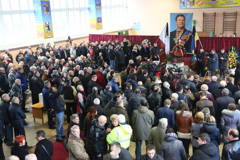 Запоріжці попрощалися з видатним земляком Леонідом Жаботинським