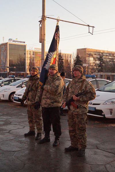 Правоохоронці і гвардійці вирушили на спільне патрулювання міста