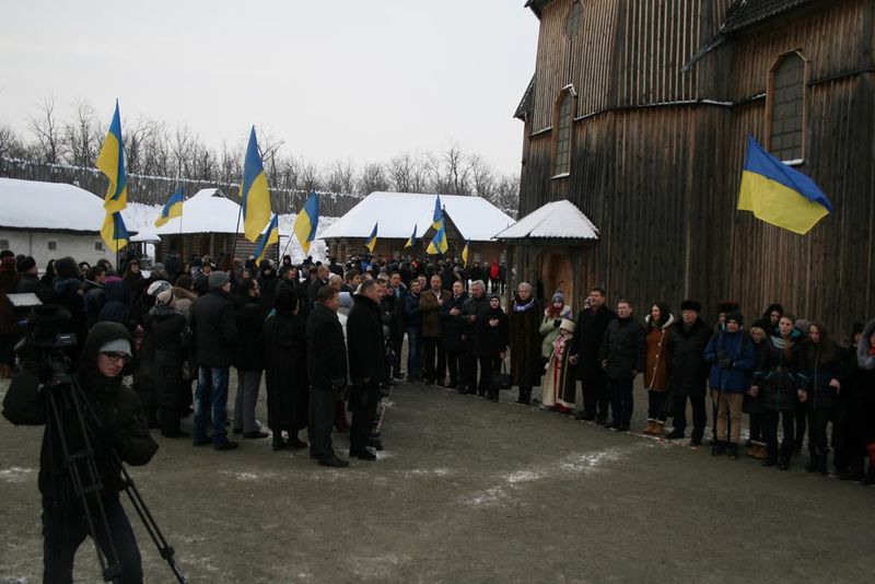 Під час флешмобу запоріжці створили карту України