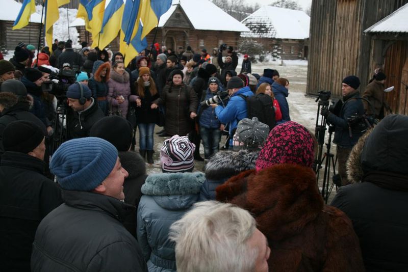 Під час флешмобу запоріжці створили карту України