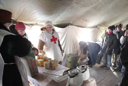 У морози безхатченків виручають пункти гарячого харчування	