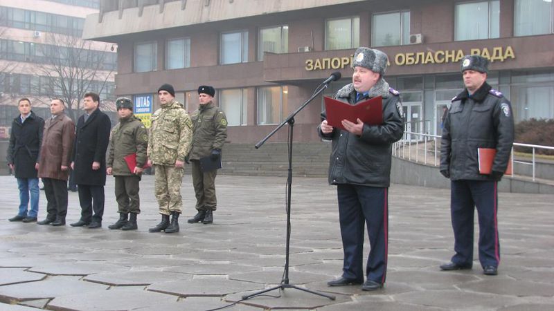 Спокій та безпеку запоріжців разом охороняють гвардійці та правоохоронці