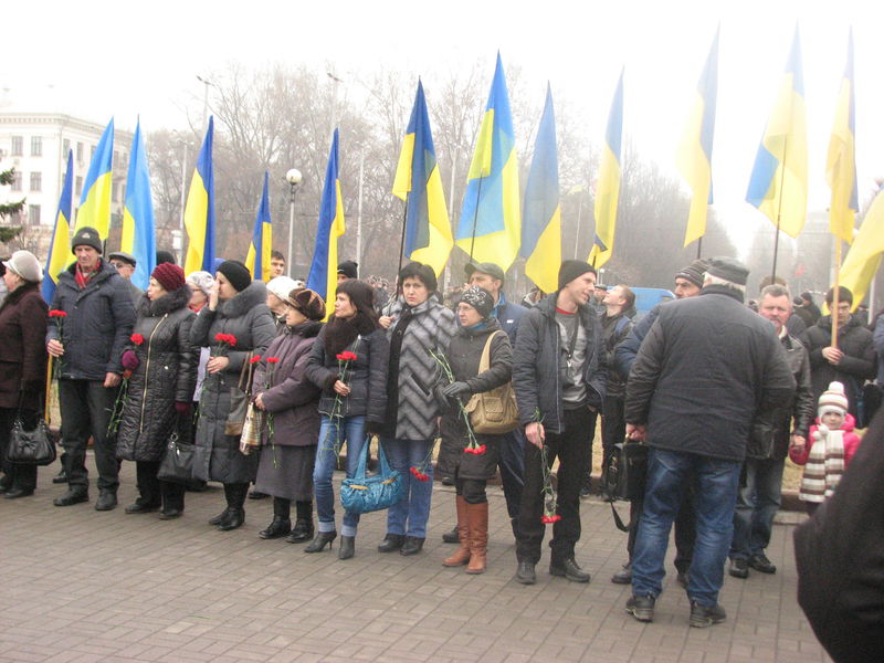 Запоріжці вшанували пам'ять загиблих воїнів-інтернаціоналістів