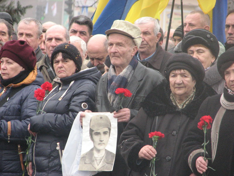 Запоріжці вшанували пам'ять загиблих воїнів-інтернаціоналістів