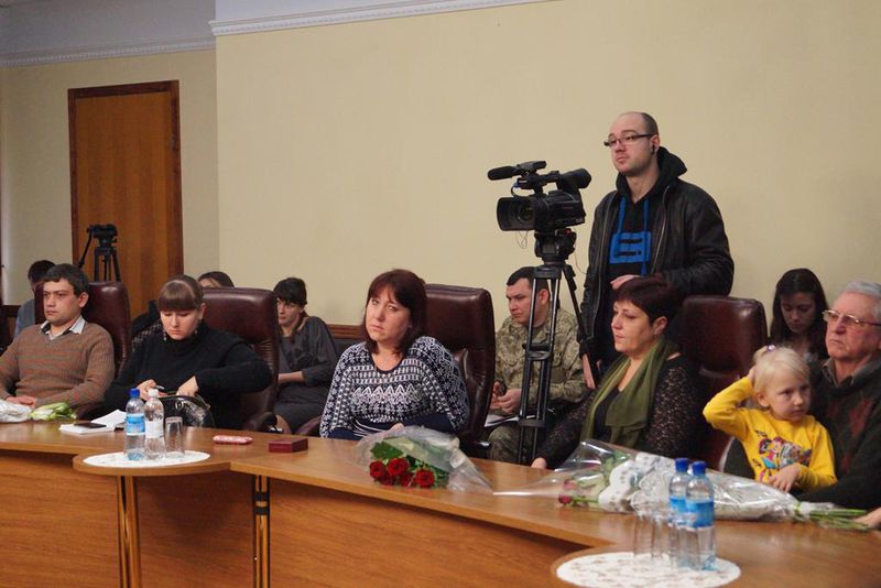 Родини загиблих бійців отримали державні нагороди