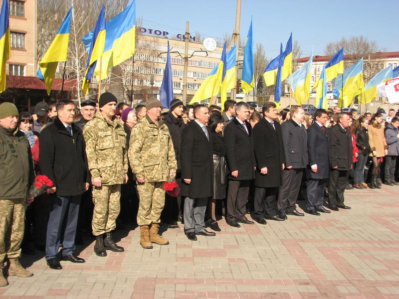 Українська спільнота відзначає річницю з дня народження Кобзаря