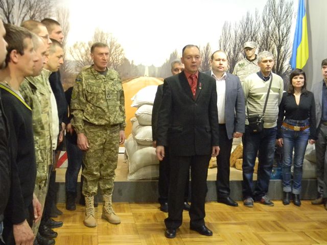 Запорізькі бійці нагороджені медалями «Захиснику Вітчизни»