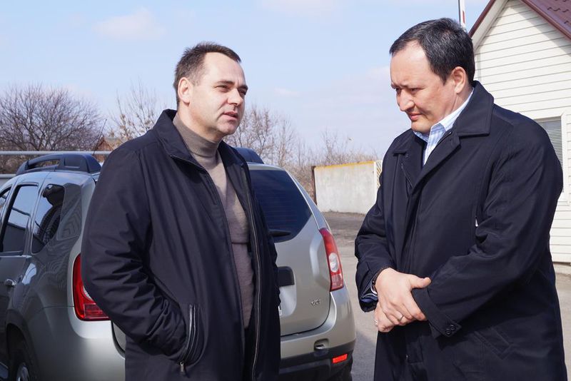 Костянтин Бриль особисто ознайомився з найважливішими об’єктами Новомиколаївського району