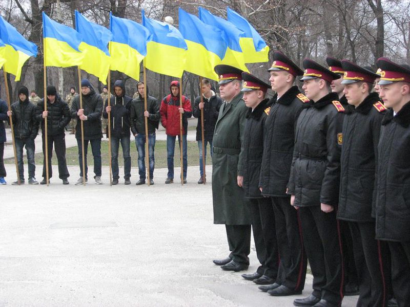Запоріжці відзначили другу річницю початку мобілізації та вшанували «богів війни»