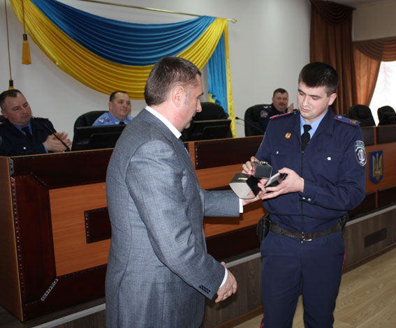Кращі офіцери гарнізону поліції отримали нагороди