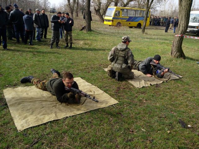 Навчальні збори загону оборони перейшли в активну фазу