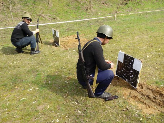 Навчальні збори загону оборони перейшли в активну фазу