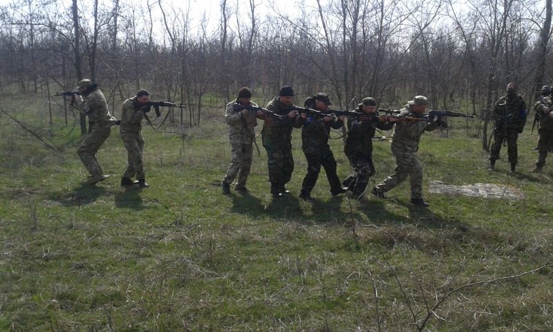 У Мелітополі завершилися навчальні збори загону оборони