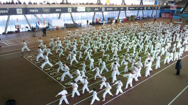 Чемпіонат з кіокушин-карате в Запоріжжі відвідав всесвітньо відомий майстер