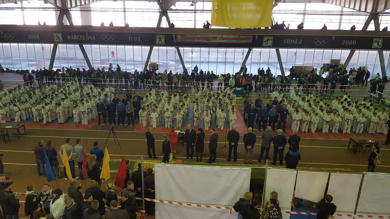 Чемпіонат з кіокушин-карате в Запоріжжі відвідав всесвітньо відомий майстер