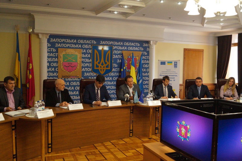 Проекти ЄС/ПРООН допомагають запорізьким громадам ставати самодостатніми
