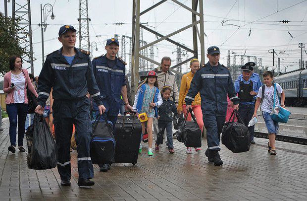 Потік  переселенців до області міліє