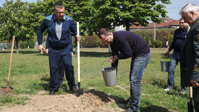 «Орієнтир» збагатив Запоріжжя зеленими насадженнями