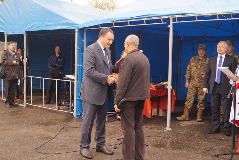 В області відкрито перше модульне містечко для військових