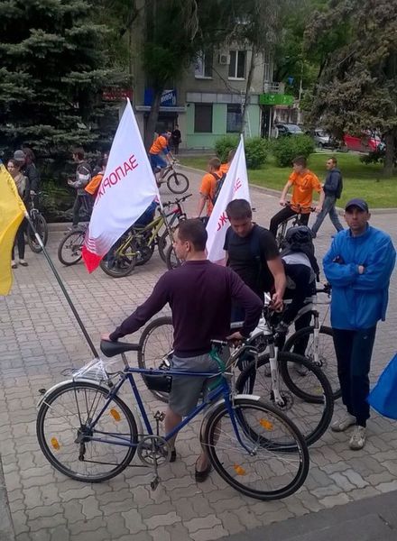 Велопробіг до Дня Перемоги об’єднав ветеранів, молодь та бійців АТО