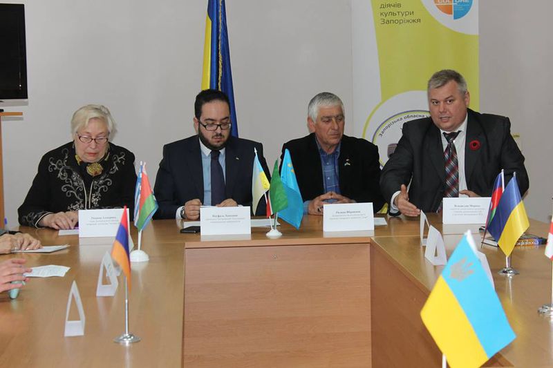 Національні громади Запоріжжя виступили на захист Меджлісу, українців і кримських татар