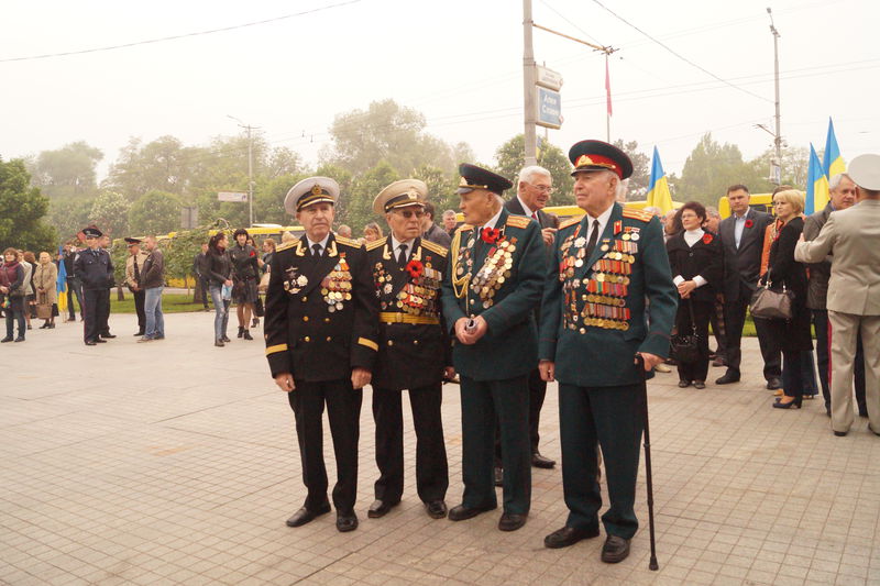 Запоріжці запалили  "Вогонь пам'яті"
