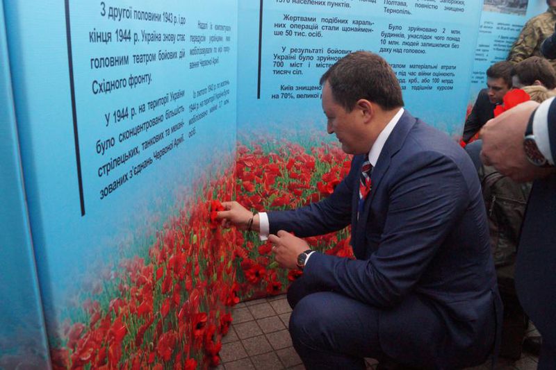 Запоріжці запалили  "Вогонь пам'яті"