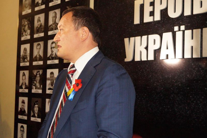 В день пам'яті відкрито меморіальний стенд загиблим учасникам АТО