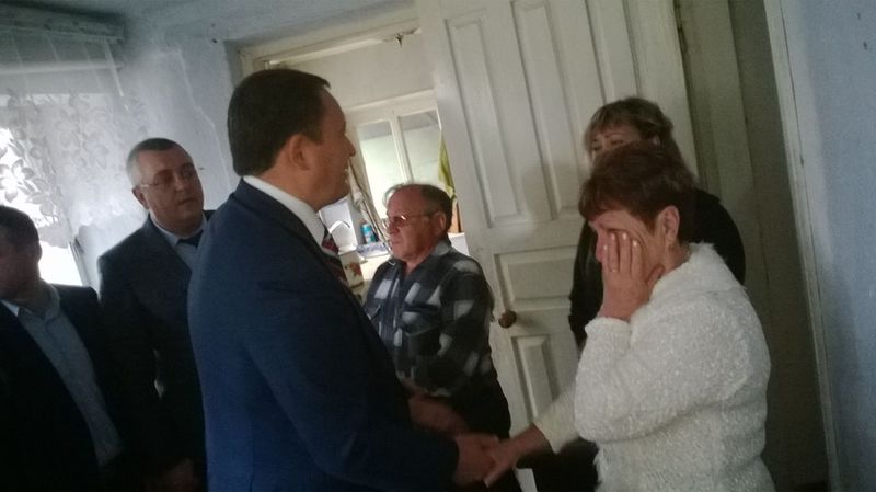 Сім'ї загиблих учасників АТО отримали подарунки від імені Президента України