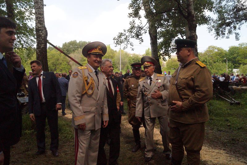Запорізькі ветерани відзначили свято у парці Перемоги