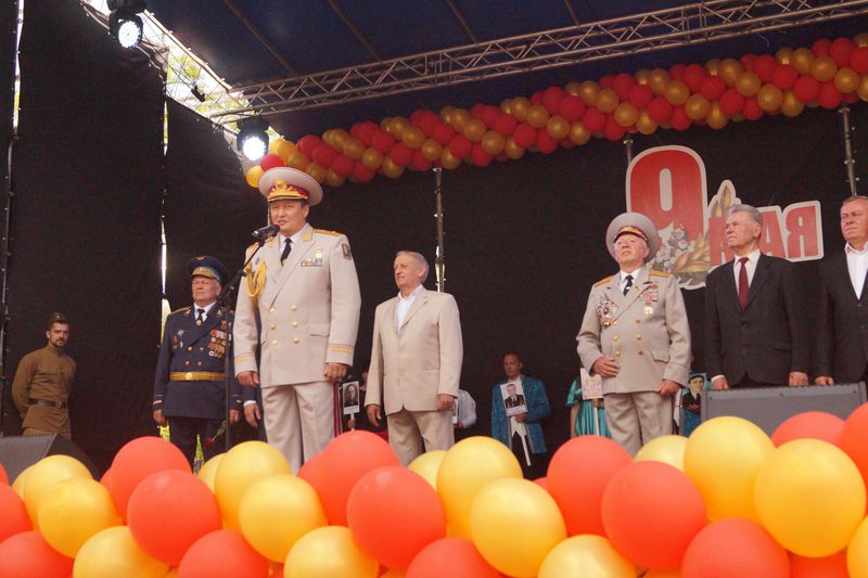 71 річницю перемоги запоріжці відзначили акцією «Полк Перемоги»