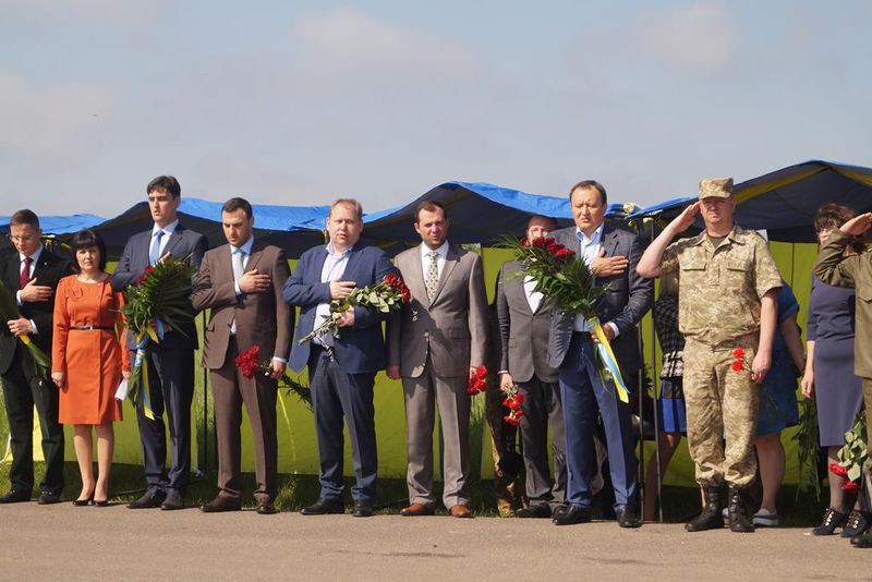 Запоріжці вшанували пам’ять 83-х невідомих бійців, похованих на Кушушумському кладовищі