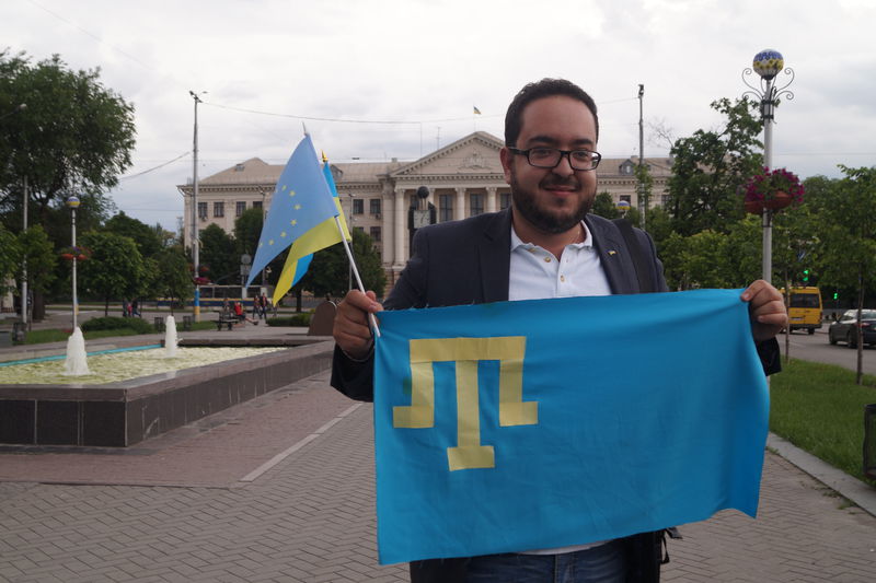 Запоріжці зібрались, аби привітати Джамалу з перемогою на Євробаченні