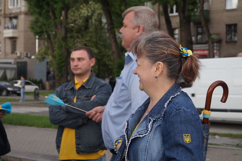 Запоріжці зібрались, аби привітати Джамалу з перемогою на Євробаченні