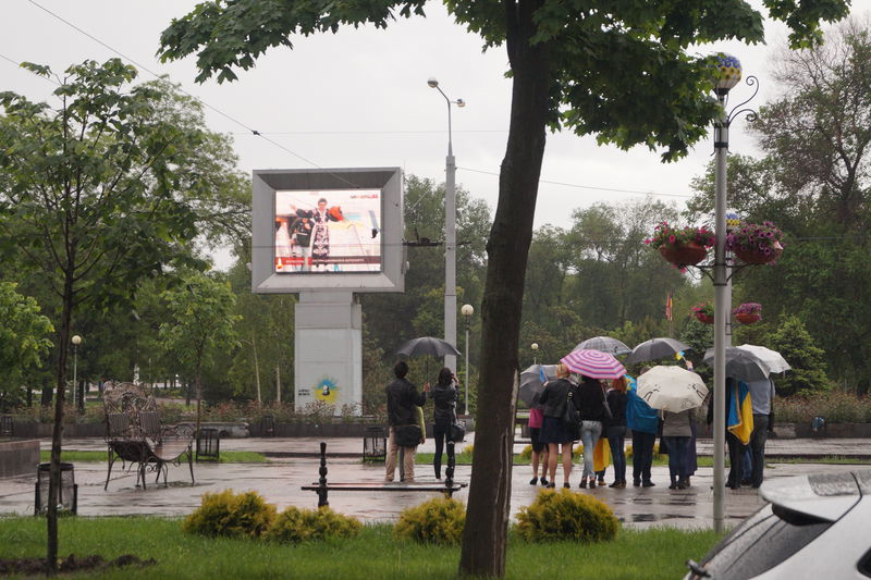 Запоріжці зібрались, аби привітати Джамалу з перемогою на Євробаченні
