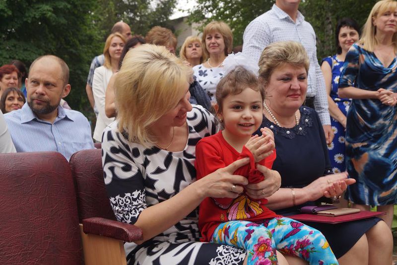 У дитбудинку «Сонечко» свято відзначили на новому спортивному майданчику