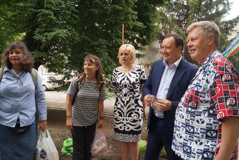 У дитбудинку «Сонечко» свято відзначили на новому спортивному майданчику