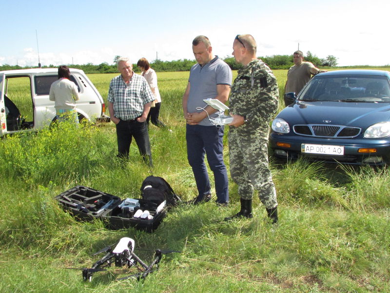 Бердянські аграрії використовують безпілотники для інвентаризації земель