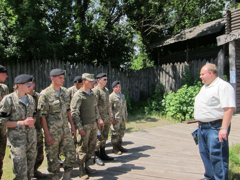 На Хортиці висадився десант морської піхоти