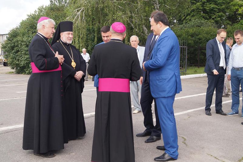 Запоріжжя першим зустріло Державного Секретаря Ватикану 