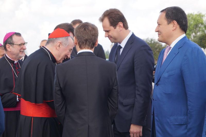 Запоріжжя першим зустріло Державного Секретаря Ватикану 