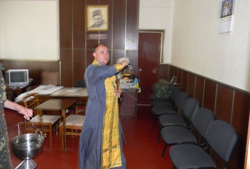 Військових благословили на ратну справу