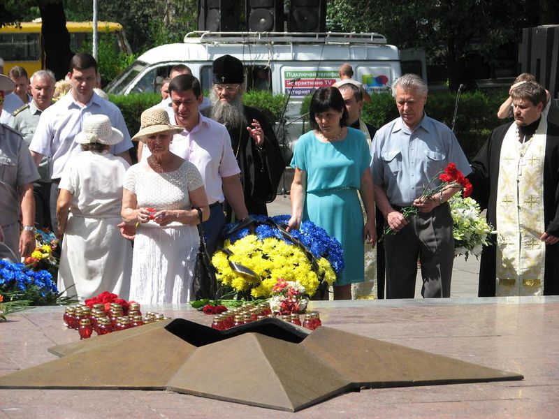 Запоріжці вшанували пам'ять жертв війни