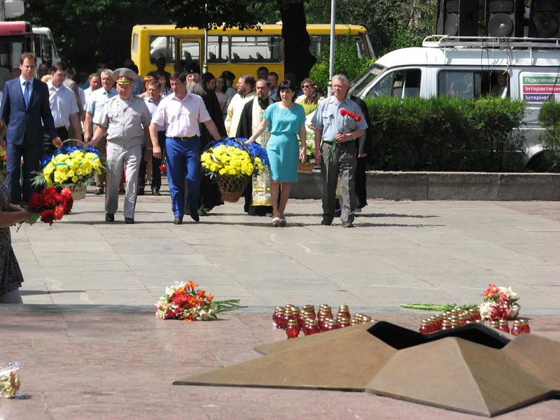 Запоріжці вшанували пам'ять жертв війни