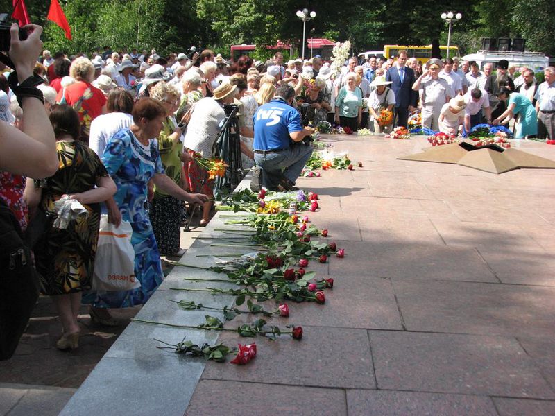 Запоріжці вшанували пам'ять жертв війни