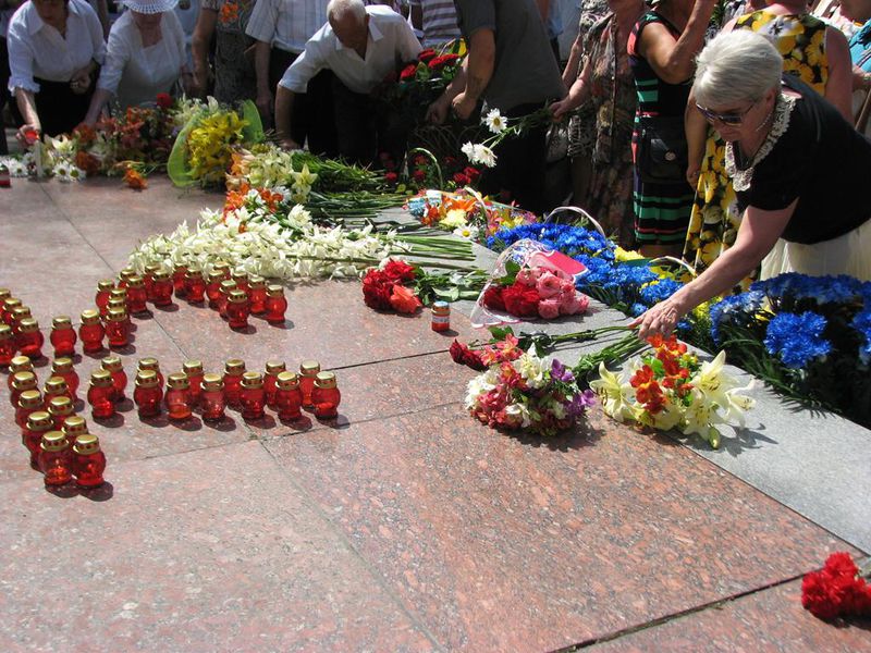 Запоріжці вшанували пам'ять жертв війни