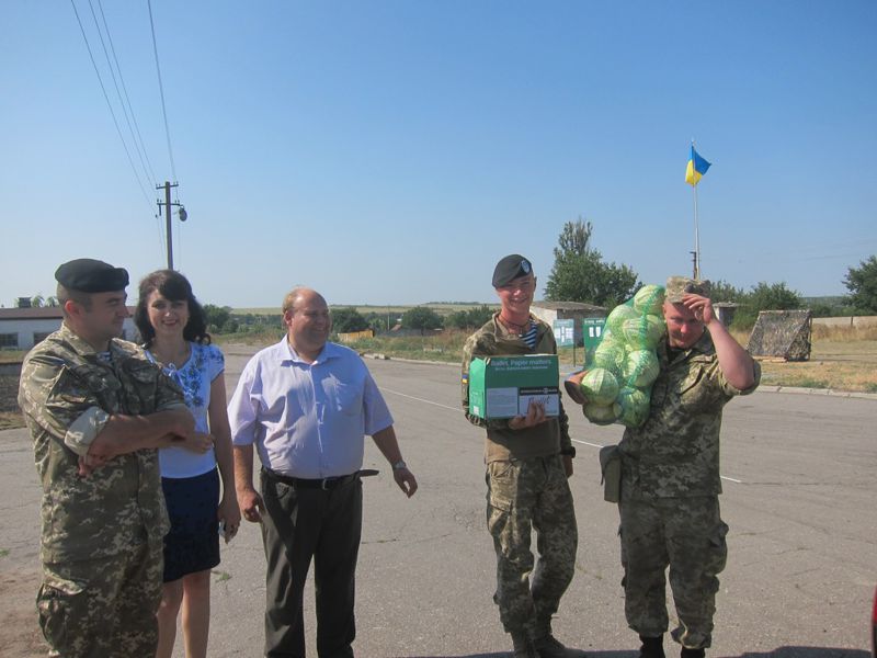Миколаївські морпіхи – у степах Пологівщини