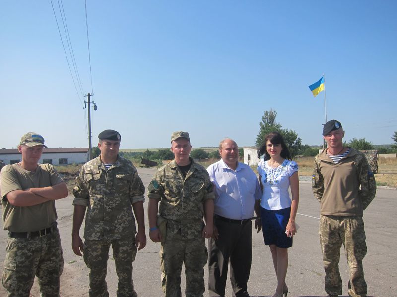 Миколаївські морпіхи – у степах Пологівщини